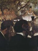 Edgar Degas Musician Sweden oil painting artist